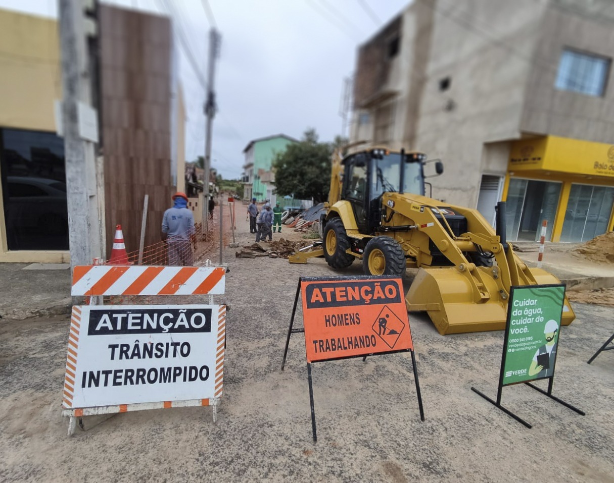 Maragogi: Verde Alagoas realiza obra de substituição do poço de visita no Conjunto Virgem dos Pobres