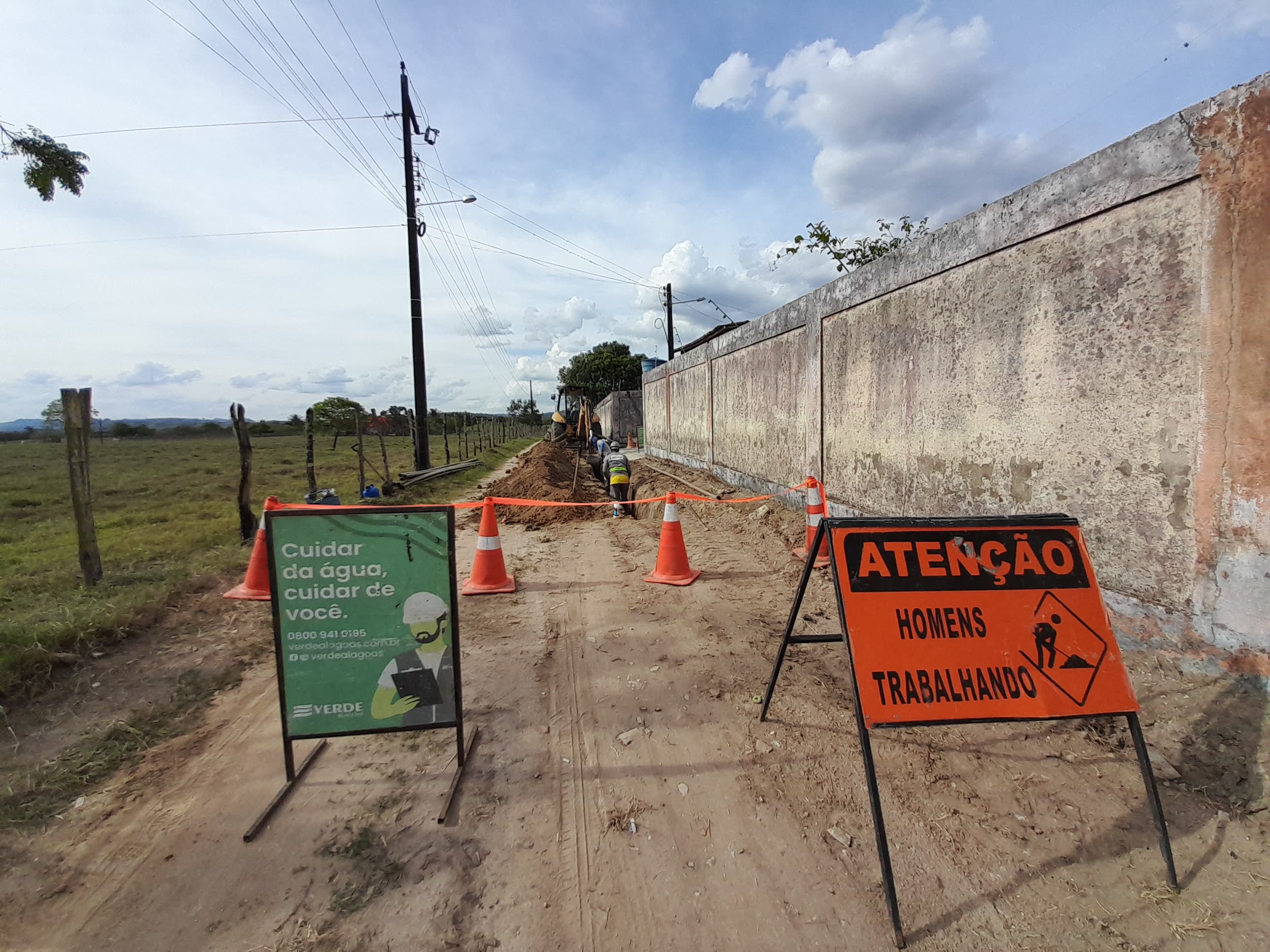 Confira o cronograma de obras para melhoria do abastecimento de água nos municípios atendidos pela Verde Alagoas