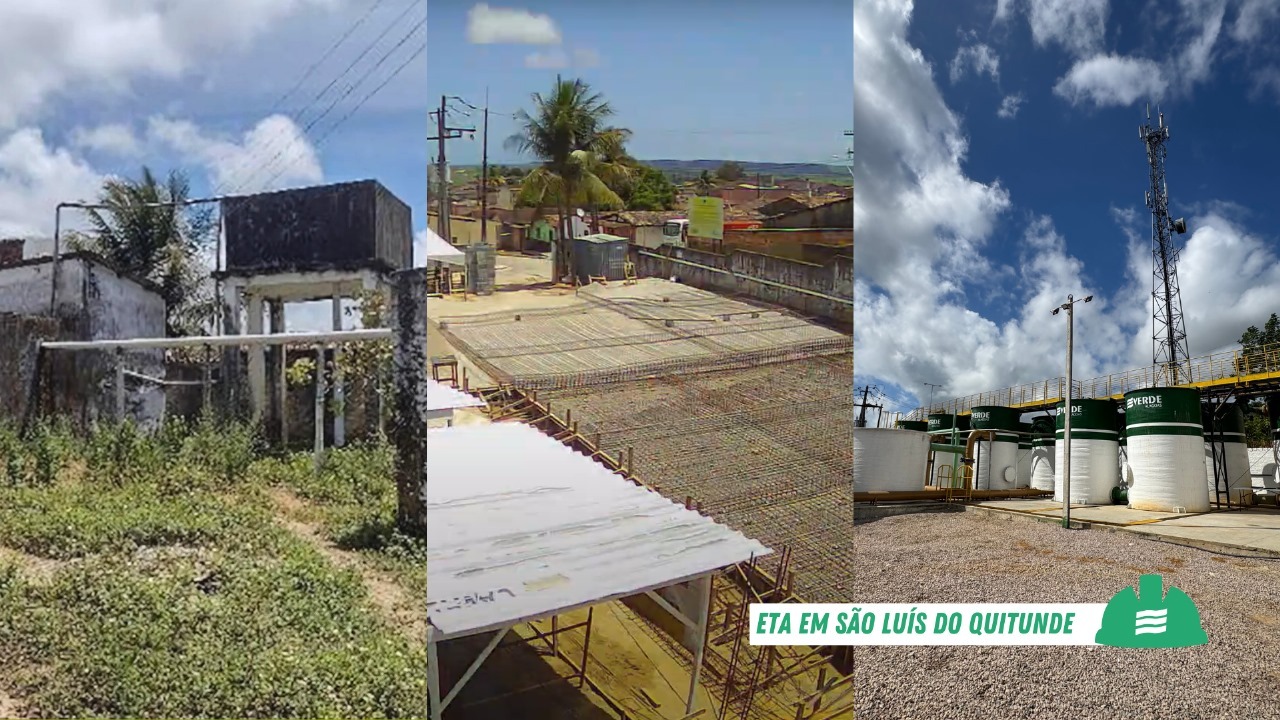 Com ampliação da Estação de Tratamento de Água, Verde Alagoas intensifica obras em São Luís do Quitunde