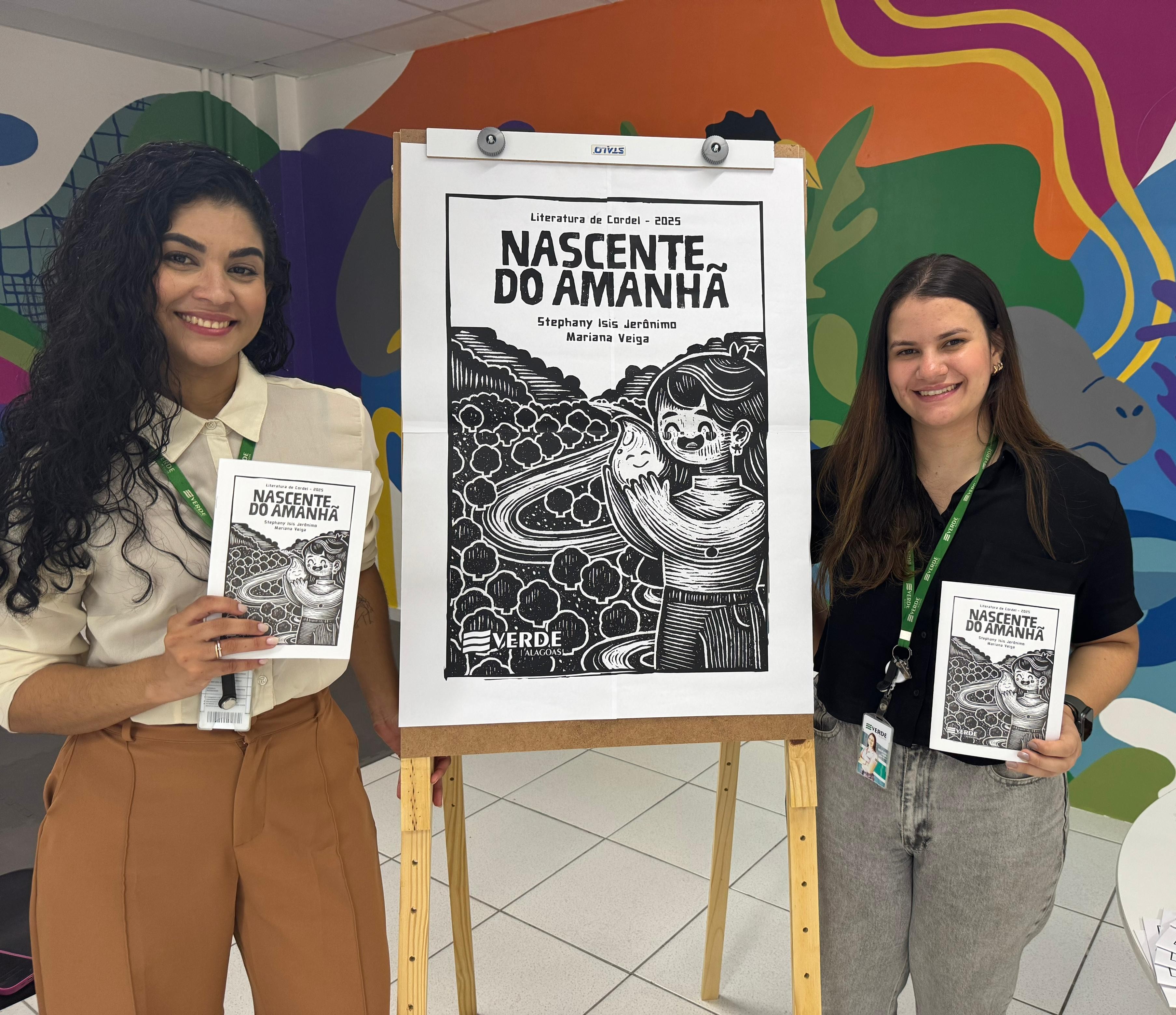 Verde Alagoas lança 2ª edição do cordel "Nascente do Amanhã" com foco em educação ambiental