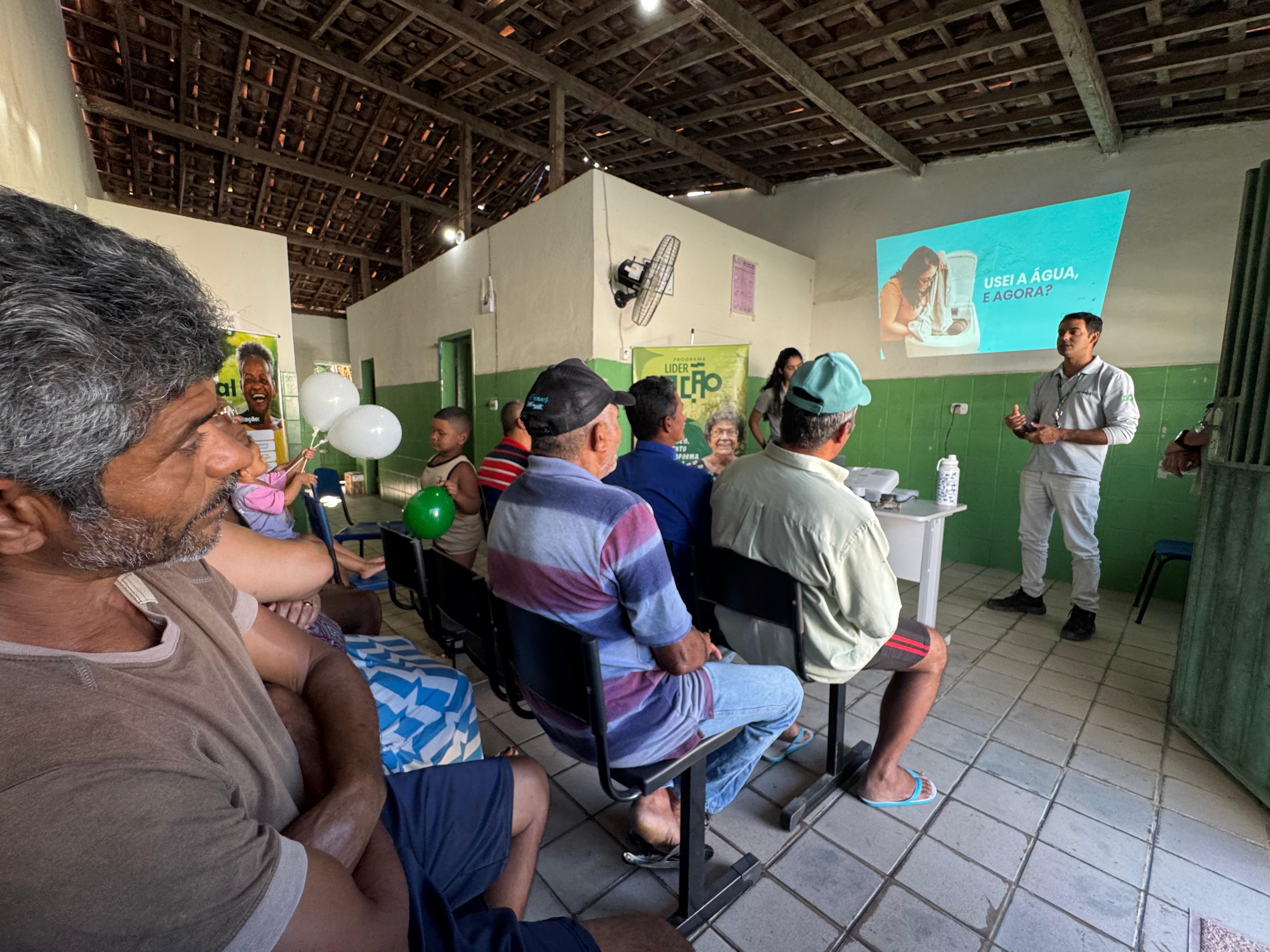 Verde Alagoas leva programa LiderAção ao bairro Taquari, em União dos Palmares