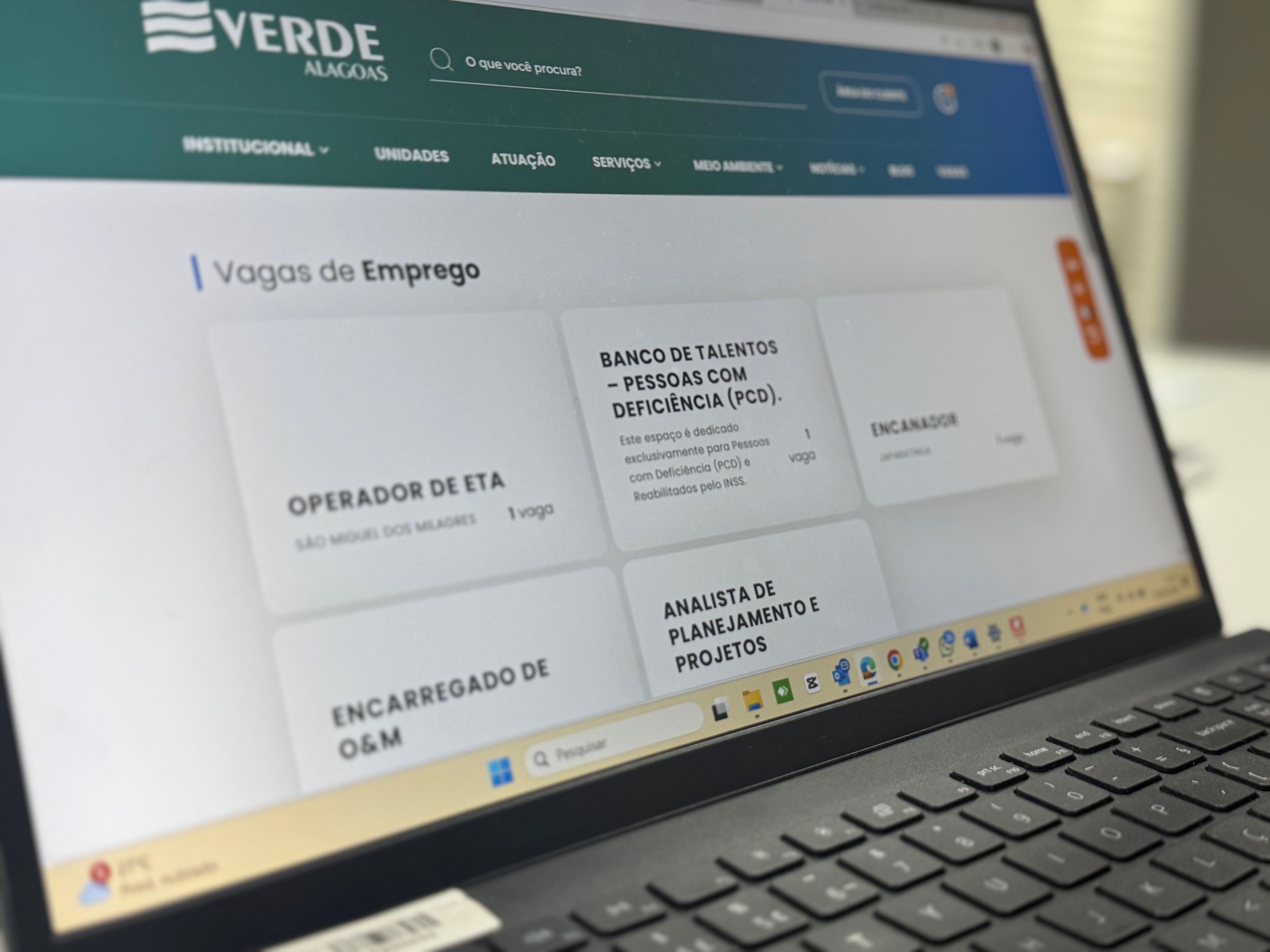 Verde Alagoas abre vagas e mantém banco permanente de talentos para pessoas com deficiência