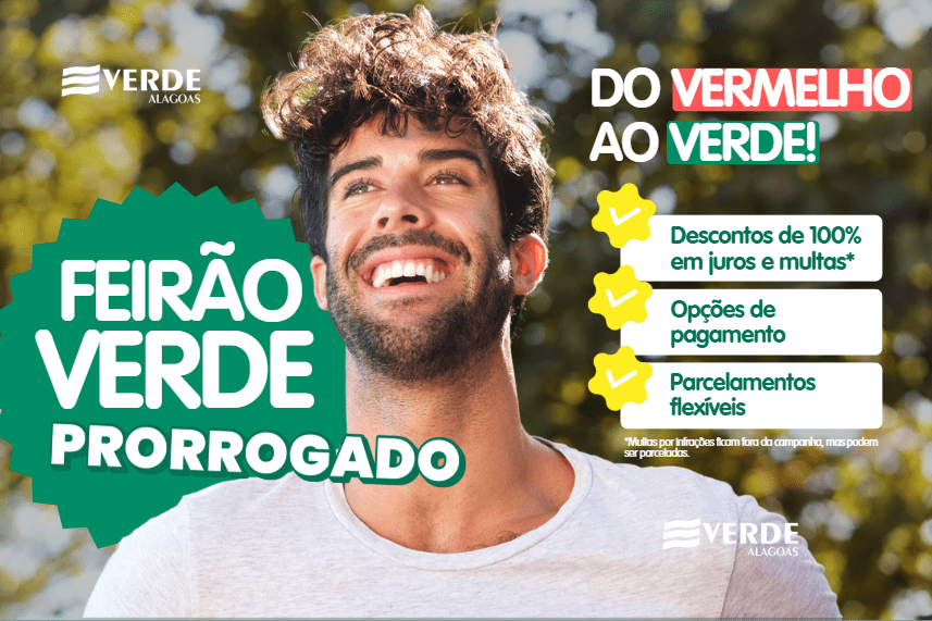 Verde Alagoas prorroga feirão de negociações até o fim de dezembro