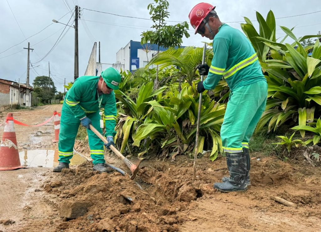 Obras de água e esgoto vão gerar oportunidades de emprego em São Luís do Quitunde