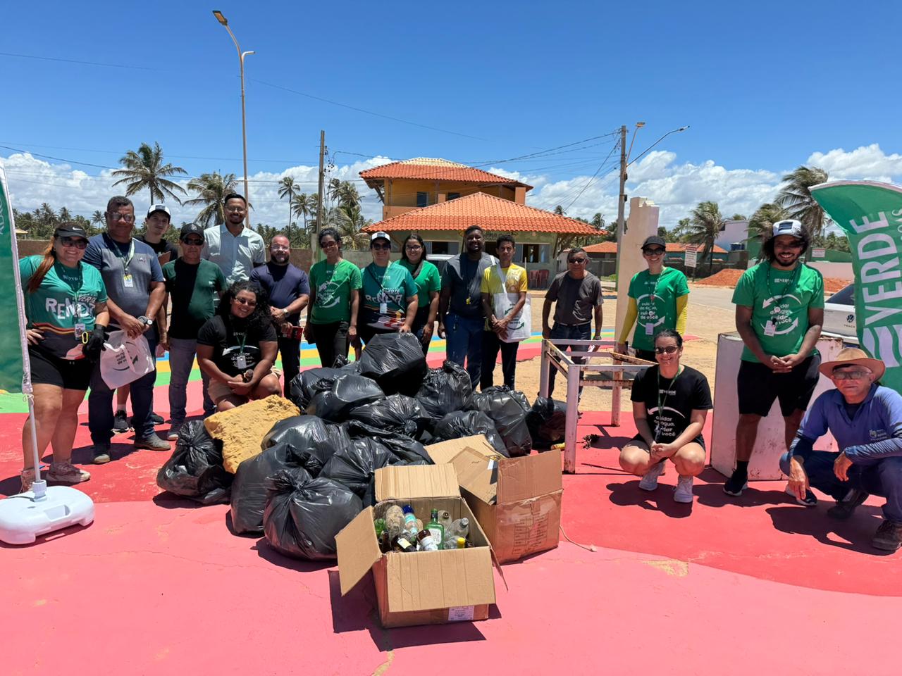 Verde Alagoas promove limpeza de praia e recolhe mais de 150 kg de resíduos